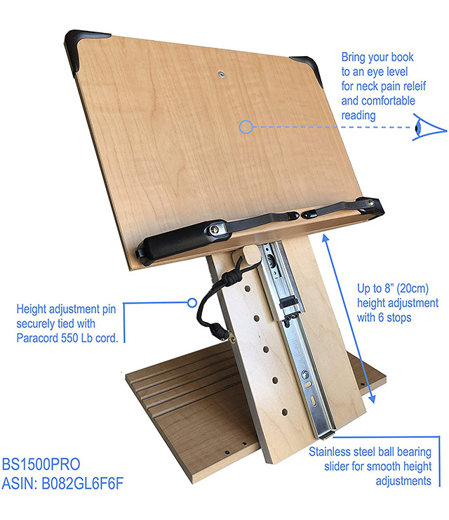 BS1500PRO Book Stand